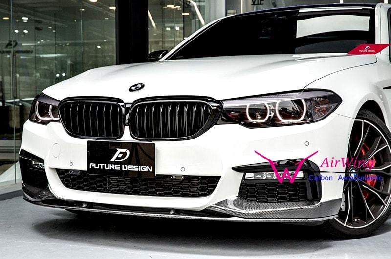 BMW G30- Performance carbon front lip 01
